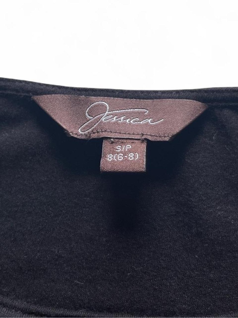 Size Small Black Jessica Ruffle Tank Top - Picture 5 of 6